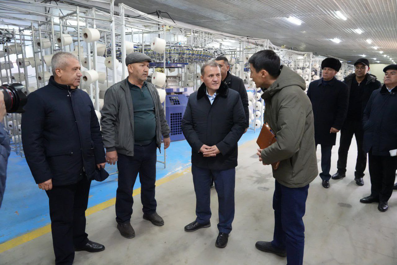 Mirishkorda sanoat korxonasi aholi farovonligiga xizmat qilmoqda