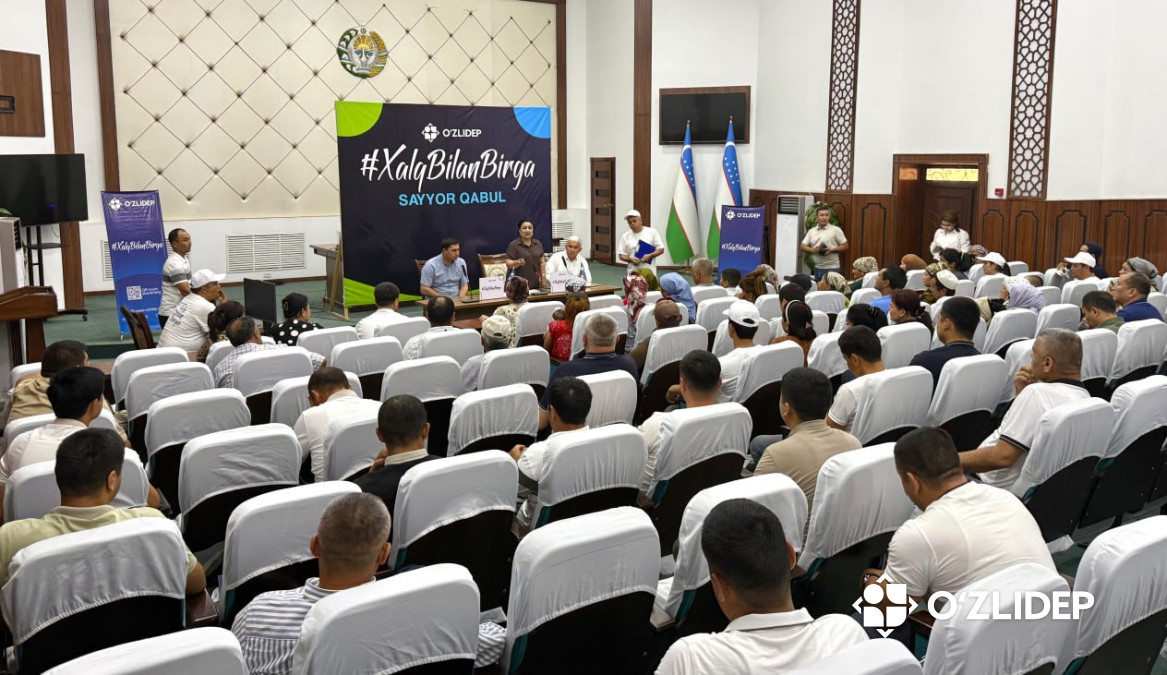 Oqoltin tumanidagi sayyor qabulda 68 ta murojaat joyida hal qilindi