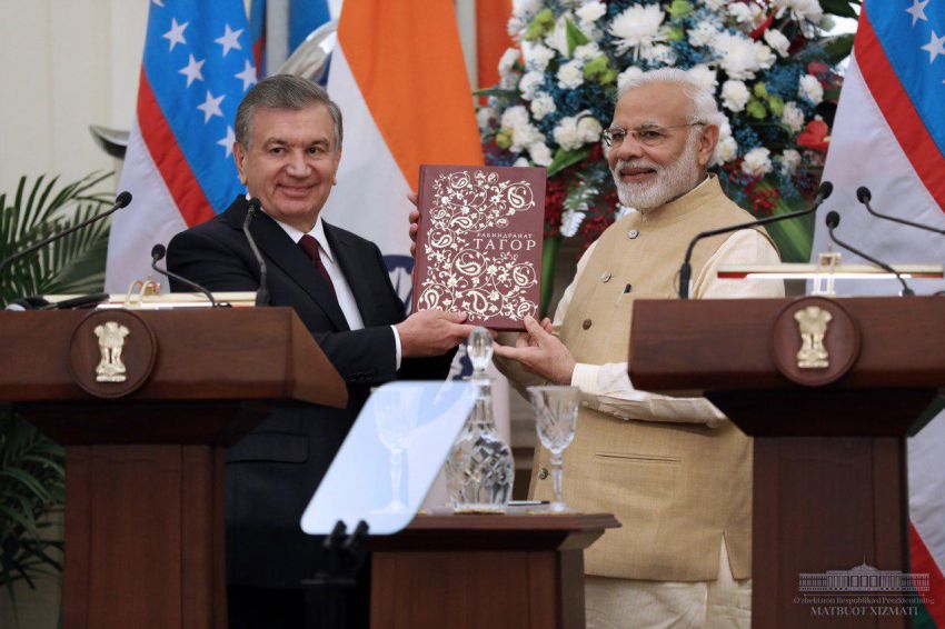 Объем товарооборота между Узбекистаном и Индией достигнет 1 миллиарда долларов
