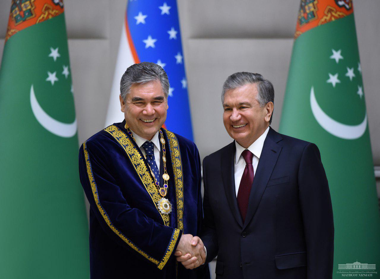 Turkmenistan’s President is awarded the title of Honorary Academician of the Academy of Sciences of Uzbekistan